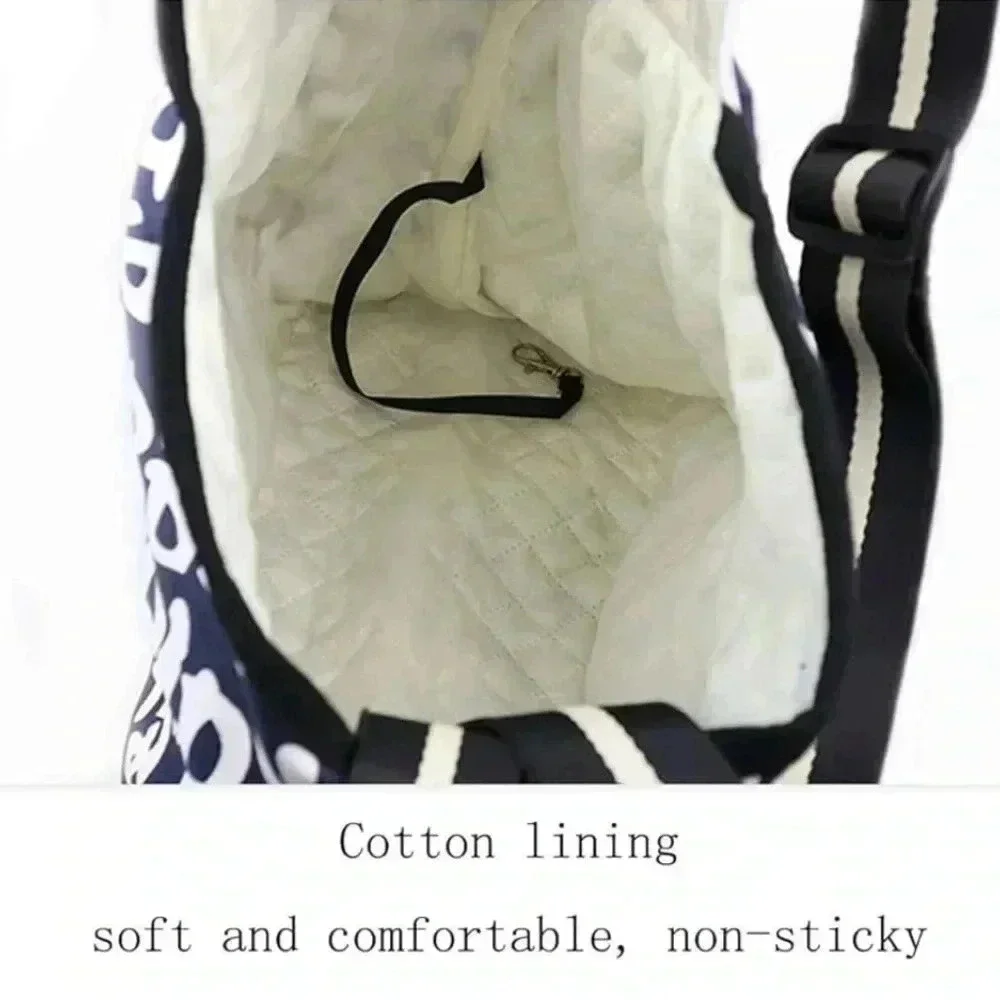 TAILUP Travel shoulder strap bag for pet dogs Comfortable soft Oxford fabric M